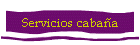 Servicios caba�a